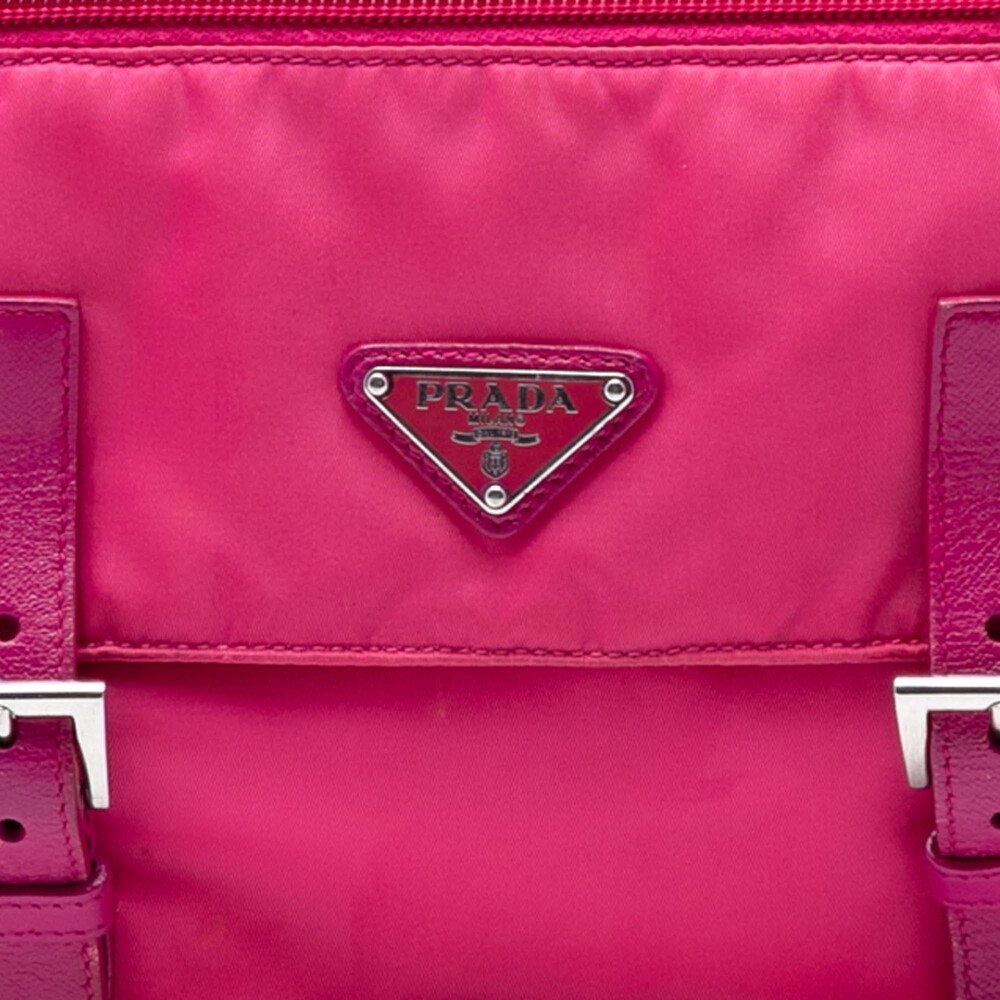 Prada Zip Buckle Messenger Bag Tessuto #251416P63B - Picture 6 of 7